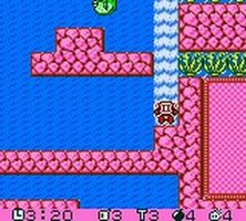 une photo d'Ã©cran de Pocket Bomberman sur Nintendo Game Boy Color